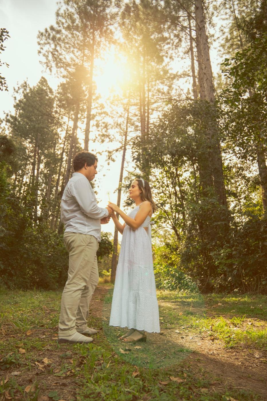 Pré-wedding na floresta